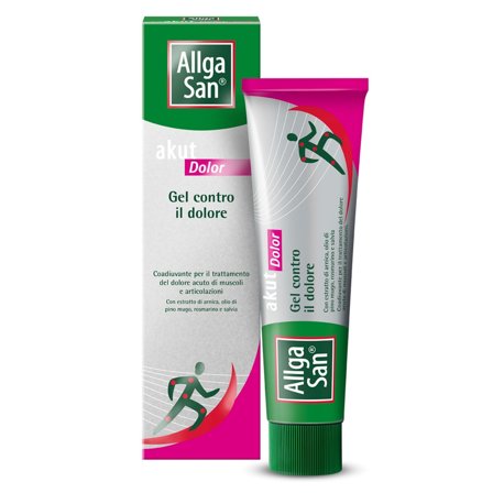 AllgaSan Akut Dolor Gel Arnica 100ml Sollievo Muscolare