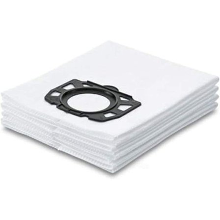 6 st Ersättningsfilterpåsar för Kärcher MV4 MV5 MV6 WD4 WD5 WD6, Kompatibla med Kärcher WD4000 till WD5999