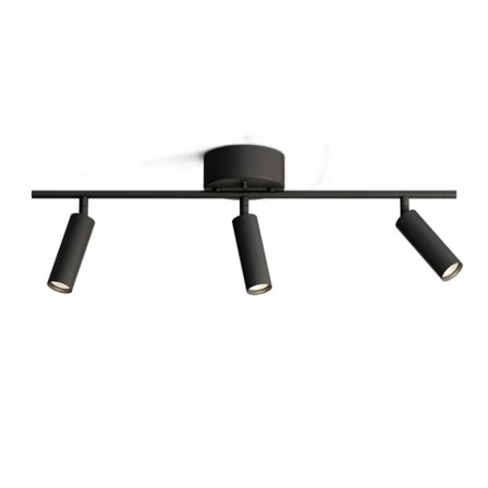 Herstal Skena Pipeline 3 Lampor Unisex Svart