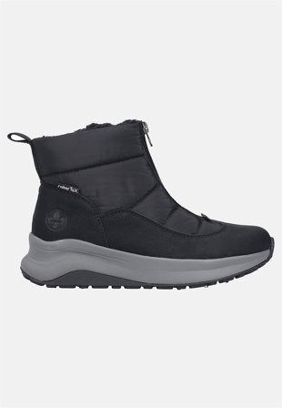 Rieker - Foret ankelstøvle med crampons i sort til damer i størrelse 37 - Cellbes