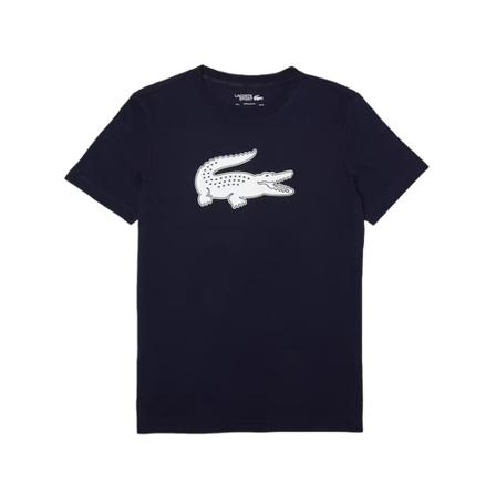 Lacoste, T-Shirts Blauw, Heren, Maat:S