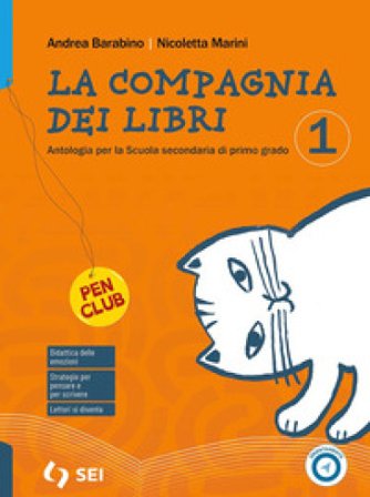 La compagnia dei libri. Con Mito ed epica. Per la Scuola media. Con e-book. Con espansione online. Vol. 1 Andrea Barabino