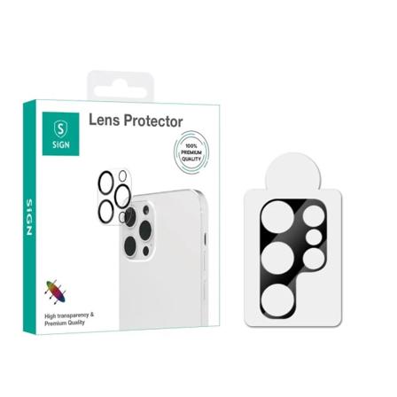 SiGN Galaxy S22 Ultra Kameralinsskydd i Härdat Glas
