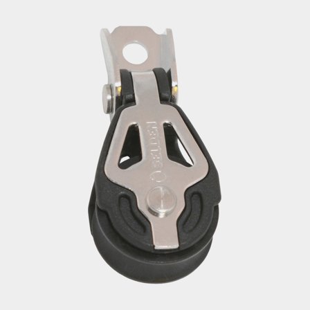 Umlenkrollen Seldén BBB 20, decksmontiert, kugelgelagert, schwenkbar, geeignet für Leinen Ø2 - 6 mm - Boot