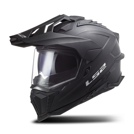 Adventure Helm LS2 MX701 EXPLORER Mat Zwart S
