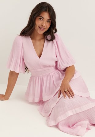 YAS-Yasplira Ss Long Dress-Ballerina