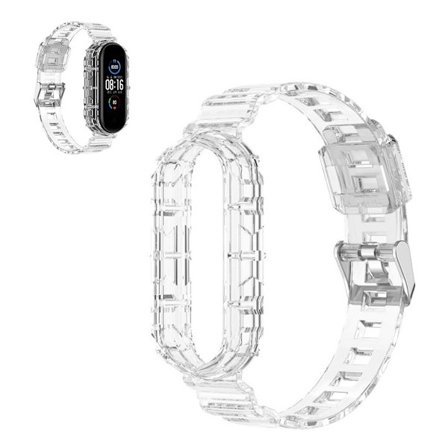 Xiaomi Mi Smart Band 6 translucent watch band - Transparent