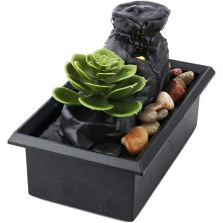 Inomhus vattenlilja vattenfontän - liten storlek gör den här till en perfe