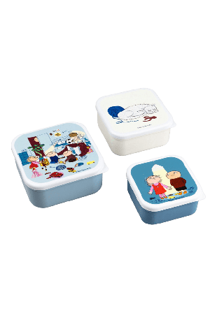 ALFONS ÅBERG Åberg, Snackbox, 3-pack Mata & äta Unisex Flerfärgad ONESIZE