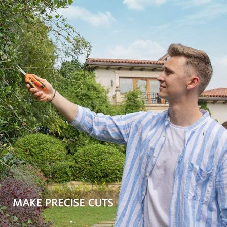 6,5 tums trädgårdshandpruner, rak skärpruner