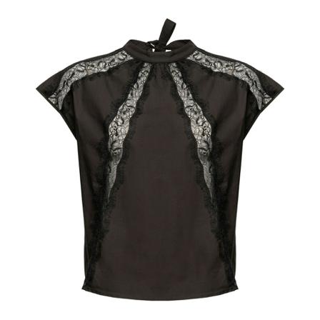 Pinko - Blusar - Svart - Dam - Storlek: 3xs, Dam, Storlek: 3XS