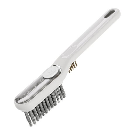 V-formad kakelborste med vätskelåda Multipurpose mjuka borstar Rengöringsverktyg för hus