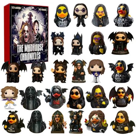 Halloween nedtællings blind box sød form akryl vedhæng ornamenter Ozzy Osbourne