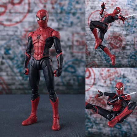 18 cm samlarbar spindel actionfigur, perfekt present till pojkar