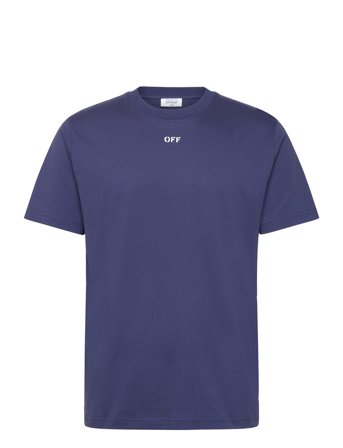 Off-White Off Stamp Slim S/S Tee - Navy - XS