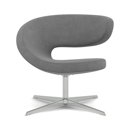 Varier Furniture Peel Club - Chrome base