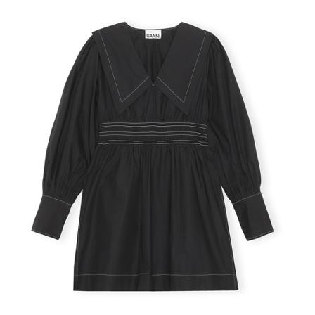 Ganni, Short Dresses Zwart, Dames, Maat:S