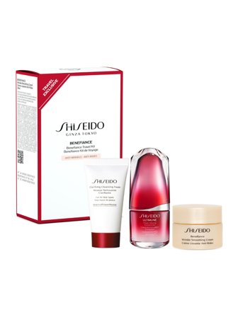 Shiseido Mixed Lines Set cont.: Defend Preperation Clarifying Cleansing Foam 30 ml + Ultimune Power Infusing Concentrate 15 ml + Benefiance Wrinkle 