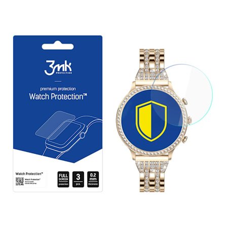 Manta Diamond Lusso Gold SWD01GD - 3mk Watch Protection v. FlexibleGlass Lite