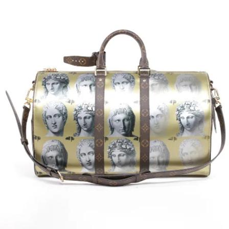 Louis Vuitton Vintage Pre-owned Weekend Väska grå, Dam Vintage Väskor, Dam, Storlek: ONE SIZE