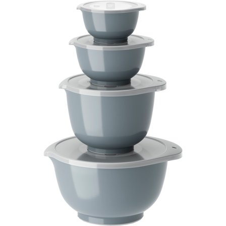 Rosti NEW Margrethe skåle 0,25 + 0,5 + 1,5 + 3 liter, dusty blue | KitchenOne