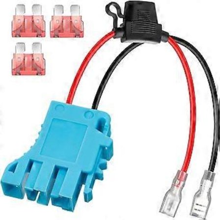 12 AWG ledningsnett kontakt erstatning kompatibel med Peg-Perego 12V SLA batteri kjøretøy