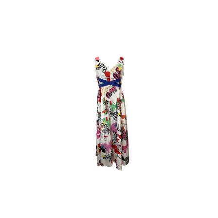 Max Mara, Summer Dresses Wit, Dames, Maat:2XS