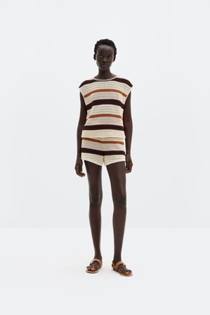 Malina - Lenita shorts - XL - Multi Rust