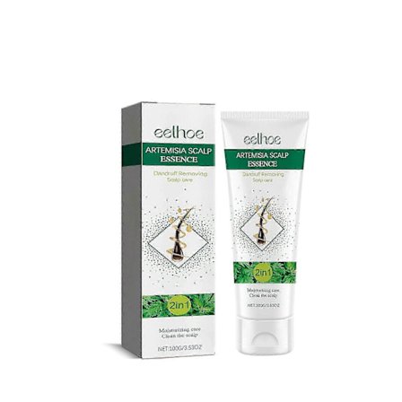 Mild Anti-Mjäll Hårlotion med Söt Malört - Återfuktar & Lindrar Kliande Hårbotten