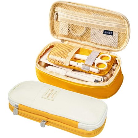 Blyantæske Stor Udvidelig Blyantæske Piger Teenagere Stor Kapacitet Blyantæsker Til Børn Unge Studerende Voksne Blyantæske Piger