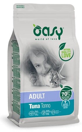 Oasy Lifestage Adult Tonno Cibo Secco Per Gatti 1,5kg