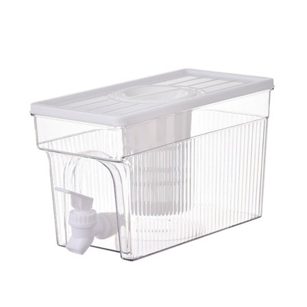 Juicebehållare Kylskåp Kylvattenkokare Dryckeskärl hink med kran Dryckesautomat med filter Plastmaterial