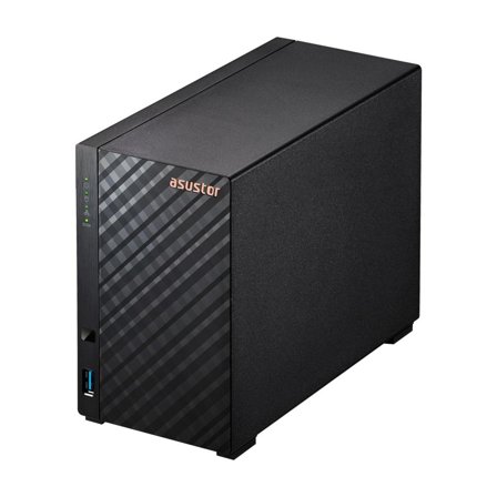 Asustor NAS 2-BAY REALTEK RTD1619B 4C 1.7 GHZ/1GB/1GBE/USB 3Y WTY