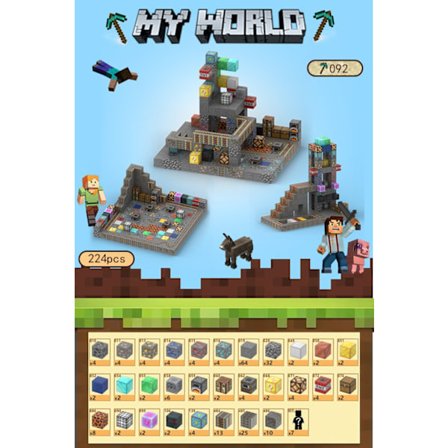 T092-Mekaaninen luola, My Magnetic World magneettinen rakennuslelusetti