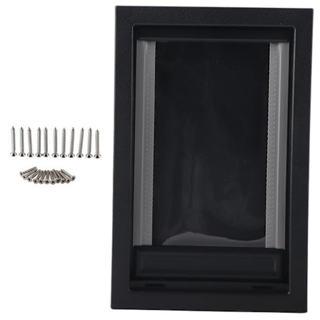 Kæledyrsdør PVC Magnetisk Automatisk Selvlukning Sikkerhedsport til Store Hunde