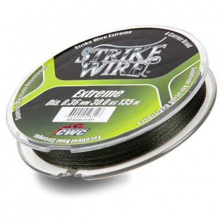 Strike Wire Extreme 0,32mm/25kg -135m, Mossgrön