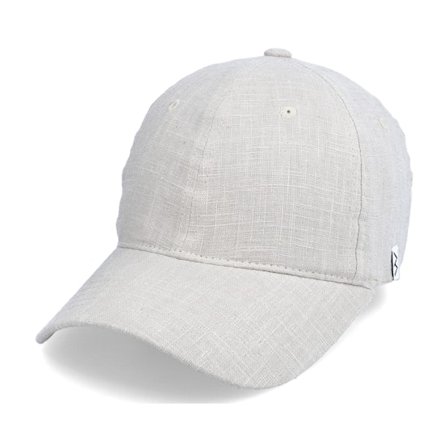 Wei - Beige unconstructed Czapka Z Daszkiem - Wendy Linen Beige Soft Cap @ Hatstore