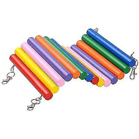 Trehylle Fargerik Hengekøye Gerbil Hamster Bur Leke