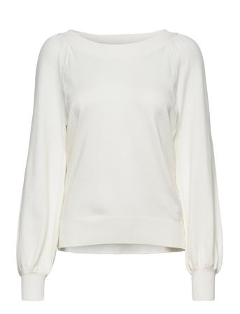 Aida Knit Pullover White Minus