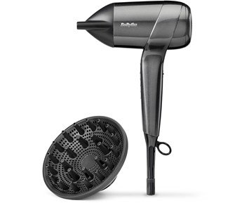 Babyliss Titanium Shine Dryer - Hårfön med högeffektiv motor för snabb torkning