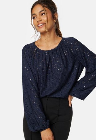 VILA Kawa New L/S Top Navy Blazer Klær