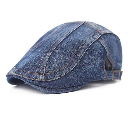 2 Pack Denim Basker Herrkepsar Retro Casual Hattar Diagon Stripe Kepsar