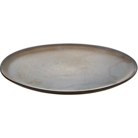 Aida RAW tallerken Ø28 cm, metallic brown - Metallisk brun | KitchenOne