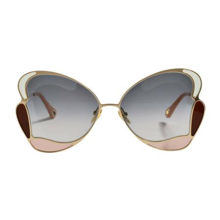 Chloé SunBril , Bruin , Dames , Maat: ONE Size Zonnebrillen