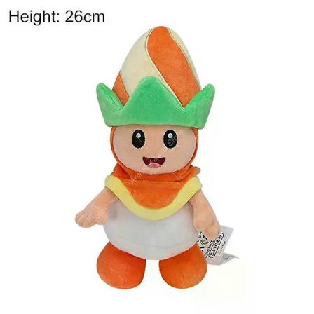 AGame Mario Plyschdocka Söt Mario Luigi Princess Peach Daisy Rosalina Elefant Bowser Bowser Jr Vivian Ninji Gosedjur