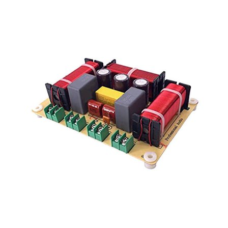 1 stk 4-veis 300w høyttalerfrekvensdeler Hjemmekino Hifi Stereo 4-enhets krets Stereo Audio Cross