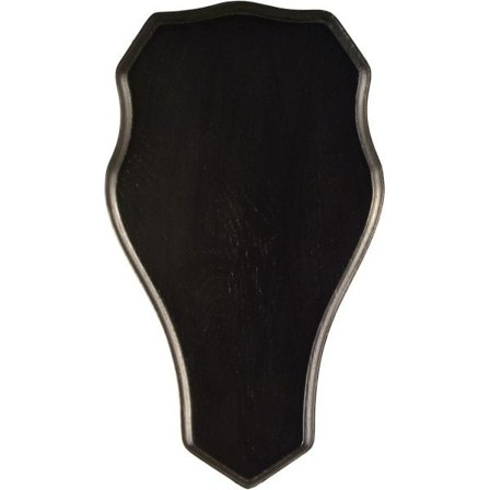 Grey Oak Trofésköld Kronhjort, Mörk Ek 48x25 cm