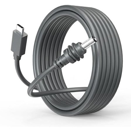 3 metrin USB-C - DC-virtajohto - Type-C-sisääntulo DC 20V 5A lieriömäinen liitäntäkaapeli