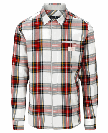 Amundsen Skauen Field Shirt Mens Chequered Red