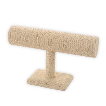 Fløjls T-formet Display Stativ Holder Organizer Armbånd